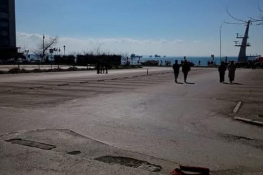 Λεύτερη από αυτοκίνητα η πλατεία Ελευθερίας